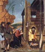 BUTINONE, Bernardino Jacopi The Adoration of the Shepherds oil painting artist